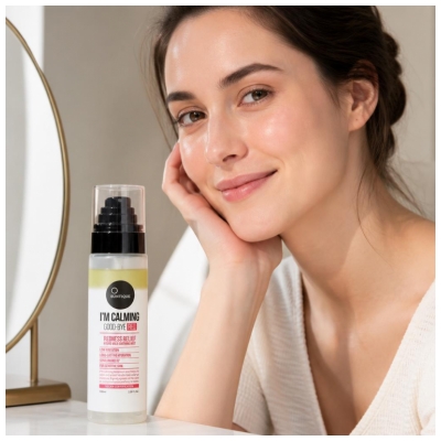 Suntique I'm Calming Good Bye Red Brume Hydratante pour Visage 100 ML