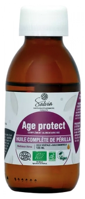 Salvia Nutrition Huile Complète de Périlla Age Protect Biologique 125 ML