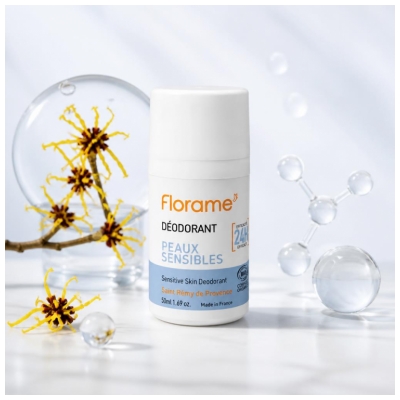 Florame Déodorant 24H Peaux Sensibles Biologique 50 ML