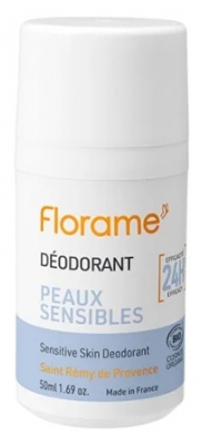 Florame Déodorant 24H Peaux Sensibles Biologique 50 ML