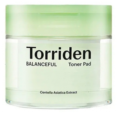 Torriden Balanceful Disques Équilibrants et Apaisants à la Centella Asiatica 60 Disques