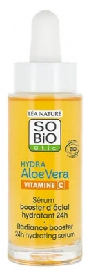 Léa Nature SO BIO étic Hydra Aloe Vera Sérum Booster d'Éclat Hydratant 24H Bio 30 ml