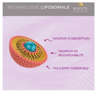 Biocyte Longevity Glutathion Liposomal 30 Unités