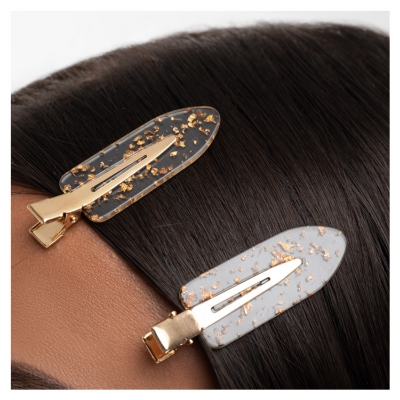 Brushworks Barrettes à Paillettes Sans Plis 6 Unités