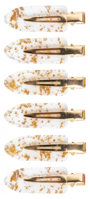 Brushworks Barrettes à Paillettes Sans Plis 6 Unités