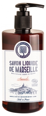 Authentine Savon Liquide de Marseille Multiusage Corps & Mains Amande Bio 1 Litre