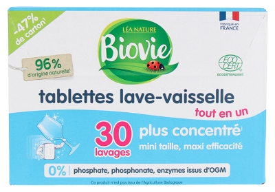 Biovie Tablettes Lave-Vaisselle 30 Unités