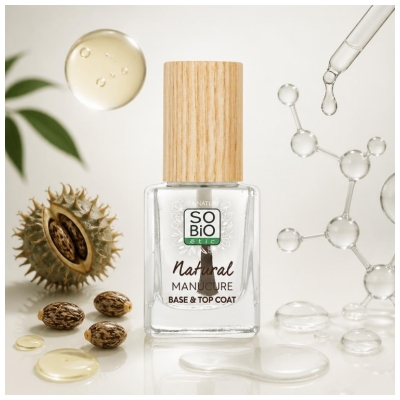 Léa Nature SO BIO étic Natural Manucure Base et Top Coat 11 ML