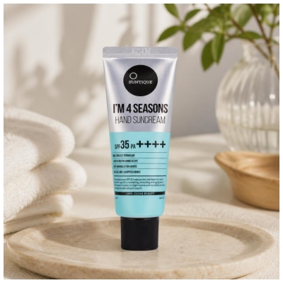 Suntique I'm 4 Seasons Crème Solaire Pour Les Mains SPF35 50 ML