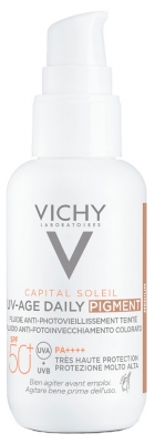 Vichy Capital Soleil UV-Age Daily Pigment Anti Photo vieillissement Teinté SPF 50 + 40 ML