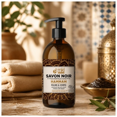 MKL Green Nature Hammam au Savon Noir 500 ML