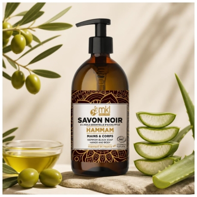 MKL Green Nature Hammam au Savon Noir 500 ML