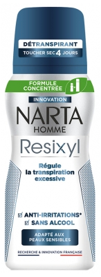 Narta Homme Résixyl Détranspirant 4 Jours Spray Compressé de 100 ML