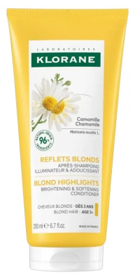 Klorane Après-Shampoing à la Camomille - Cheveux Blonds 200 ml