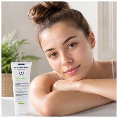 Isispharma Teen Derm Hydra Hydratant Compensateur et Apaisant 40 ML