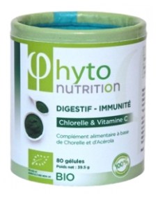 Flamant Vert Phyto Nutrition Digestif et Immunité Complément Alimentaire 80 Gélules
