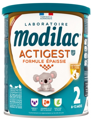 Modilac Actigest Formule Épaissie 2e Âge de 6 à 12 Mois 800 g