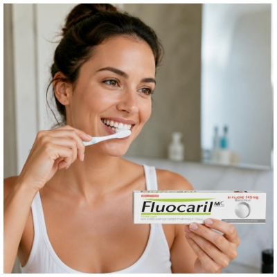 Fluocaril Dentifrice bi-Fluoré Blancheur 75 ml