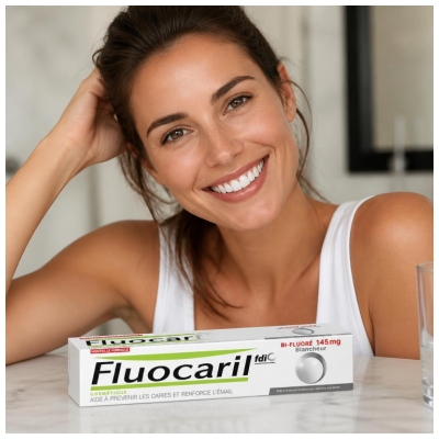 Fluocaril Dentifrice bi-Fluoré Blancheur 75 ml
