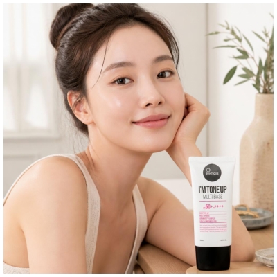 Suntique I'm Tone Up Multibase Base de Maquillage Visage SPF50+ 50 ML