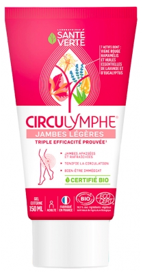 Santé Verte Circulymphe Jambes Légères Gel Bio 150 ml