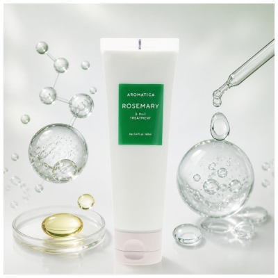 Aromatica Rosemary Masque Cheveux Intense Cheveux Abîmés 160 ML