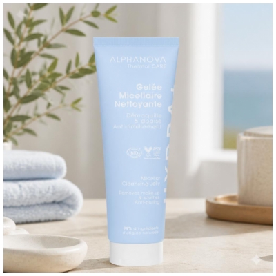 Alphanova Thermal Care Gelée Micellaire Nettoyante Biologique 150 ML