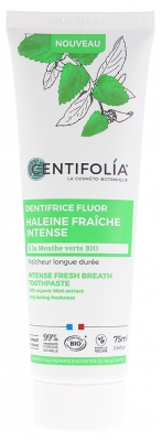 Centifolia Dentifrice Fluor Haleine Fraîche Intense Biologique 75 ML
