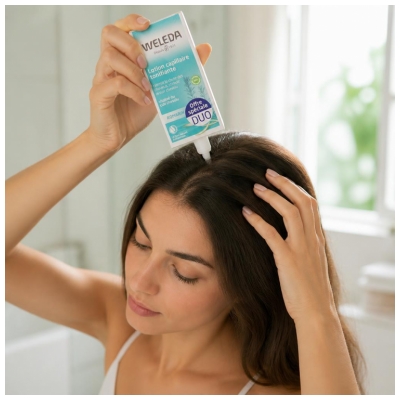 Weleda Lotion Capillaire Tonifiante Vitalité du Cuir Chevelu Lot de 2 x 100 ml