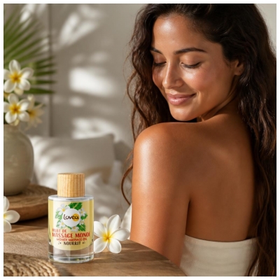 Lovea Huile de Massage Monoï Nourrissante 50 ml