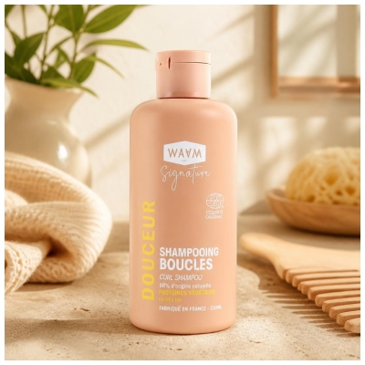 Waam Signature Douceur Shampoing Boucles Biologique 230 ML