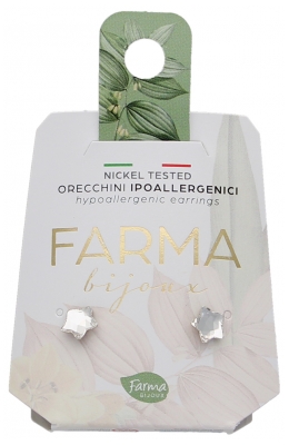 Pharma Bijoux Boucles d'Oreilles Hypoallergéniques Étoiles 8 MM