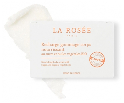 La Rosée Gommage Corps Nourrissant Sucre et Huiles Végétales Recharge 200 g
