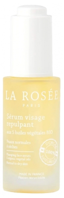 La Rosée Sérum Visage Repulpant Aux 5 Huiles Végétales Bio