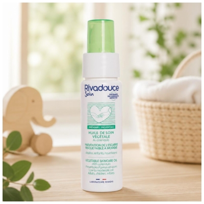 Rivadouce Huile de Soin Végétale Escarre Faible à Modéré 50 ml