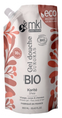 MKL Green Nature Eco-Recharge Gel Douche Karité Bio 900 ml