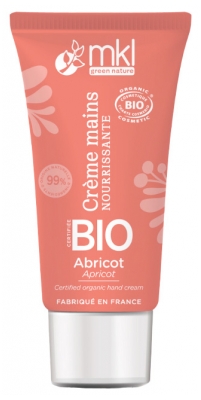 MKL Green Nature Crème Mains Nourrissante Abricot Biologique 50 ML