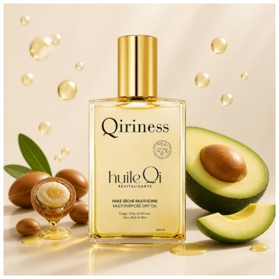 Qiriness Qocoon Huile Qi Revitalisante Multi-Soins 100 ml
