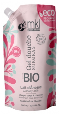MKL Green Nature Eco-Recharge Gel Douche Lait d'Ânesse Bio 900 ml