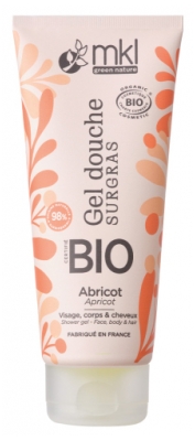 MKL Green Nature Gel Douche Surgras Abricot Biologique 200 ML