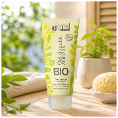 MKL Green Nature Gel Douche Surgras Verveine Biologique 200 ML
