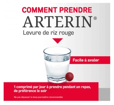 Arterin Levure de Riz Rouge 90 Unités