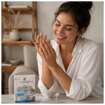 Calysia 10 Lingettes Dissolvantes pour les Ongles