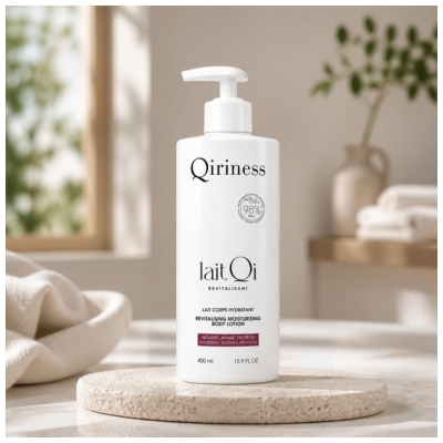 Qiriness Qocoon Lait Qi Revitalisant Hydratant 400 ml