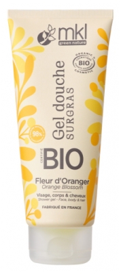 MKL Green Nature Gel Douche Surgras Fleur d'Oranger Biologique 200 ML