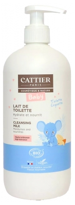 Cattier Baby Lait de Toilette Bébé Bio 500 ml