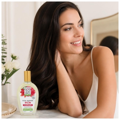 Léa Nature SO BIO étic Huile Végétale de Ricin Fortifiante Bio 50 ml