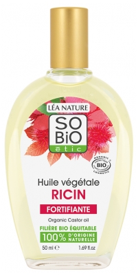 Léa Nature SO BIO étic Huile Végétale de Ricin Fortifiante Bio 50 ml