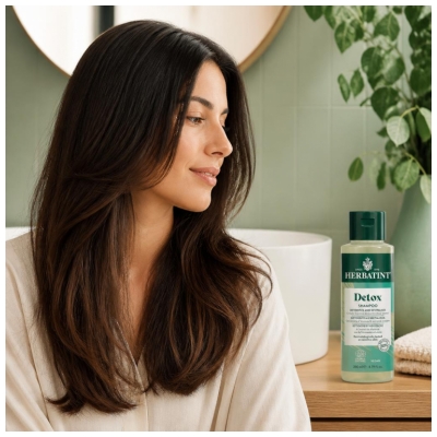 Herbatint Shampoing Détox Cheveux Normaux Bio 260 ml