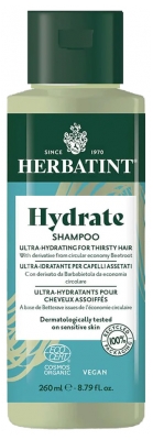 Herbatint Shampoing Hydrate Cheveux Assoiffés Bio 260 ml